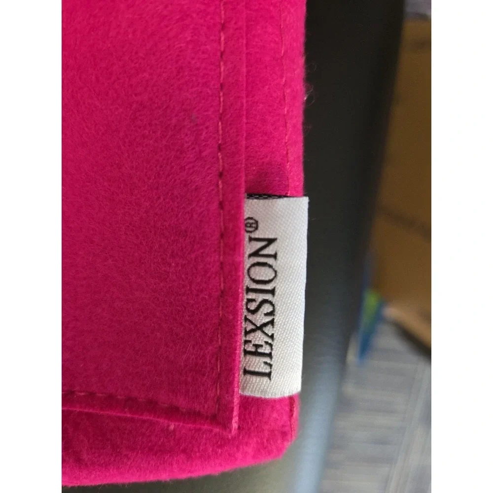 Lexsion Felt Purse Bag Organizer Insert With Zipper Fits Speedy & Neverfull NWT